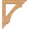 Ekena Millwork Imperial Traditional Smooth Bracket w/ Offset Brace, Western Red Cedar, 5 1/2"W x 24"D x 28"H BKT0604X24X28IMP01SWR - alternate 4